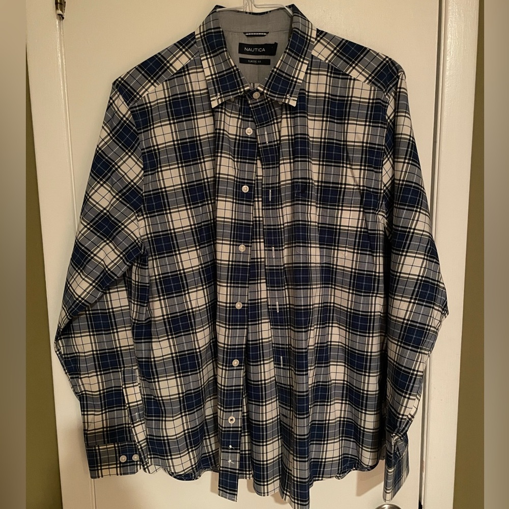 Nautica brand Men’s button down.